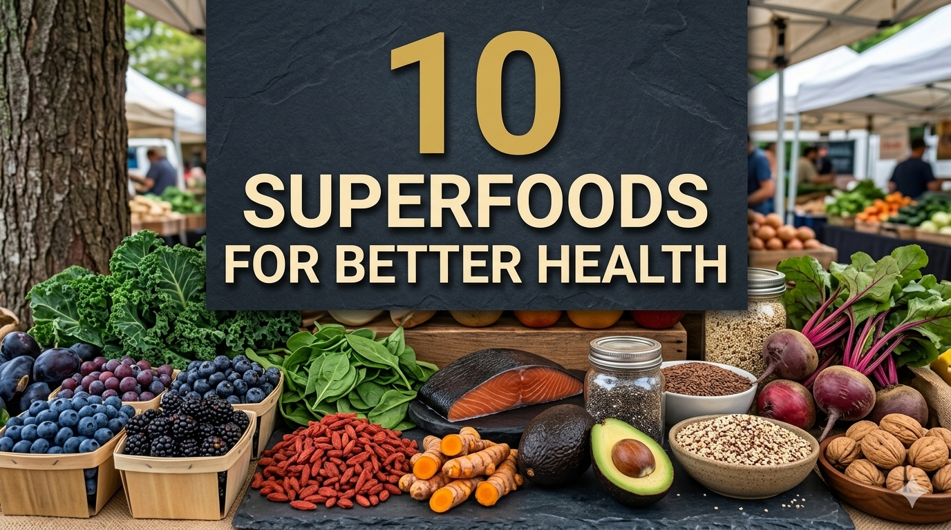 10 Superfoods for Better Health