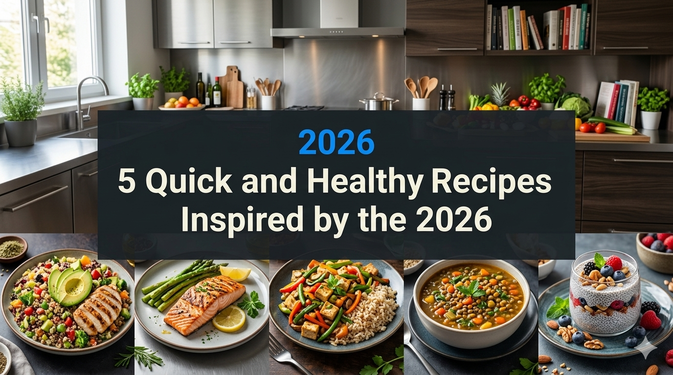 5 Quick and Healthy Recipes Inspired by the 2026 Health Guide