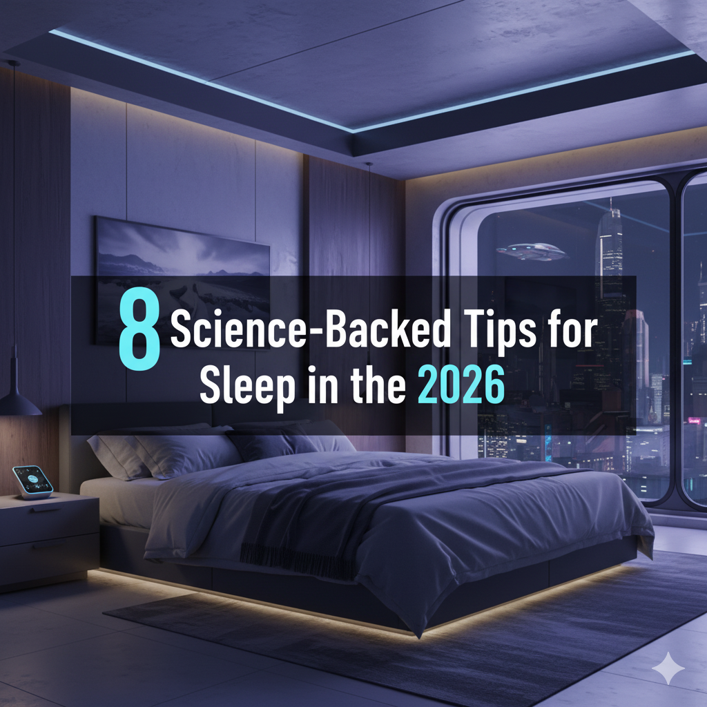 8 Science-Backed Tips for Sleep in the 2026 Health Guide