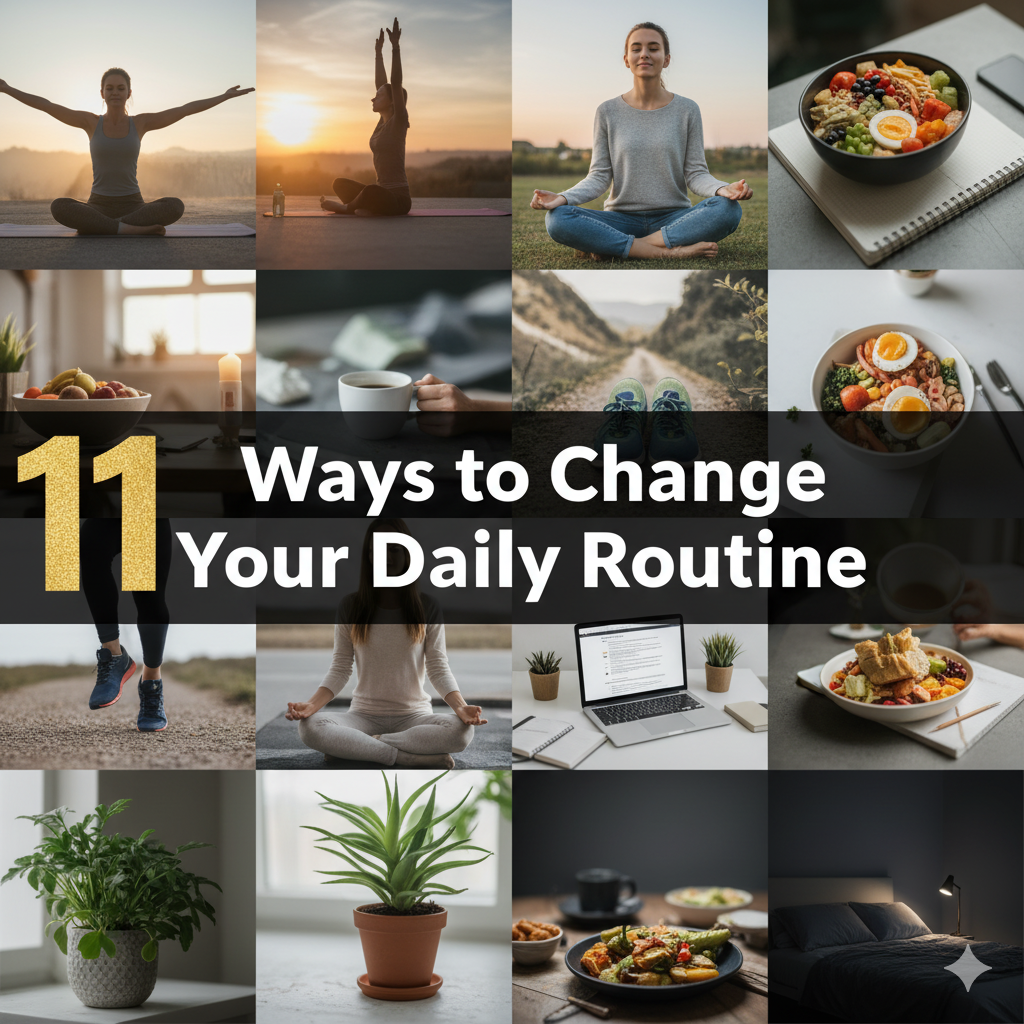 11 Ways to Change Your Daily Routine